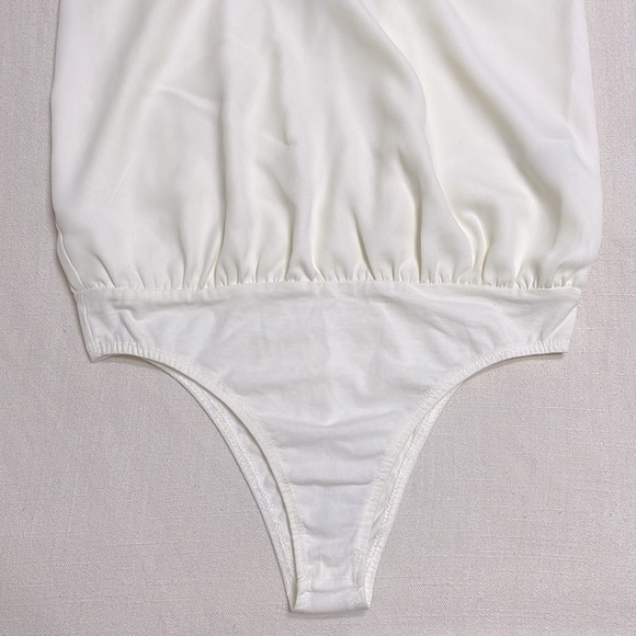 Free Press White Camisole Tank Top Bodysuit - Picture 6 of 10
